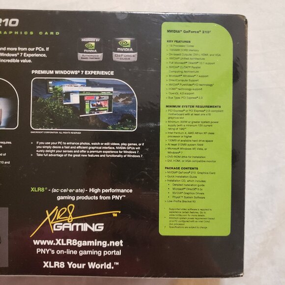 BRAND NEW PNY NVIDIA GeForce 210 Video Graphics Card - Picture 5 of 14